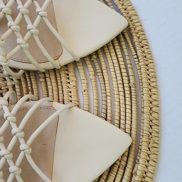 NIB SCHUTZ TINAH LEATHER SANDAL - Picture 7 of 14